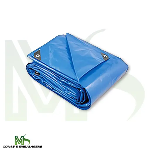 Lona plástica azul disponível à venda